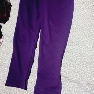 SHEIN Purple Boot Cut Pants